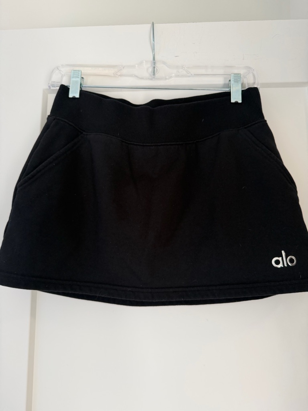 ALO Yoga Black Athletic Skort